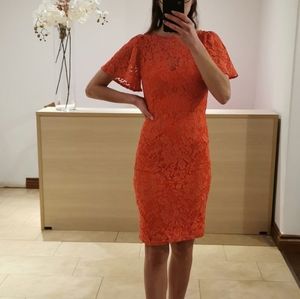 Orange dress